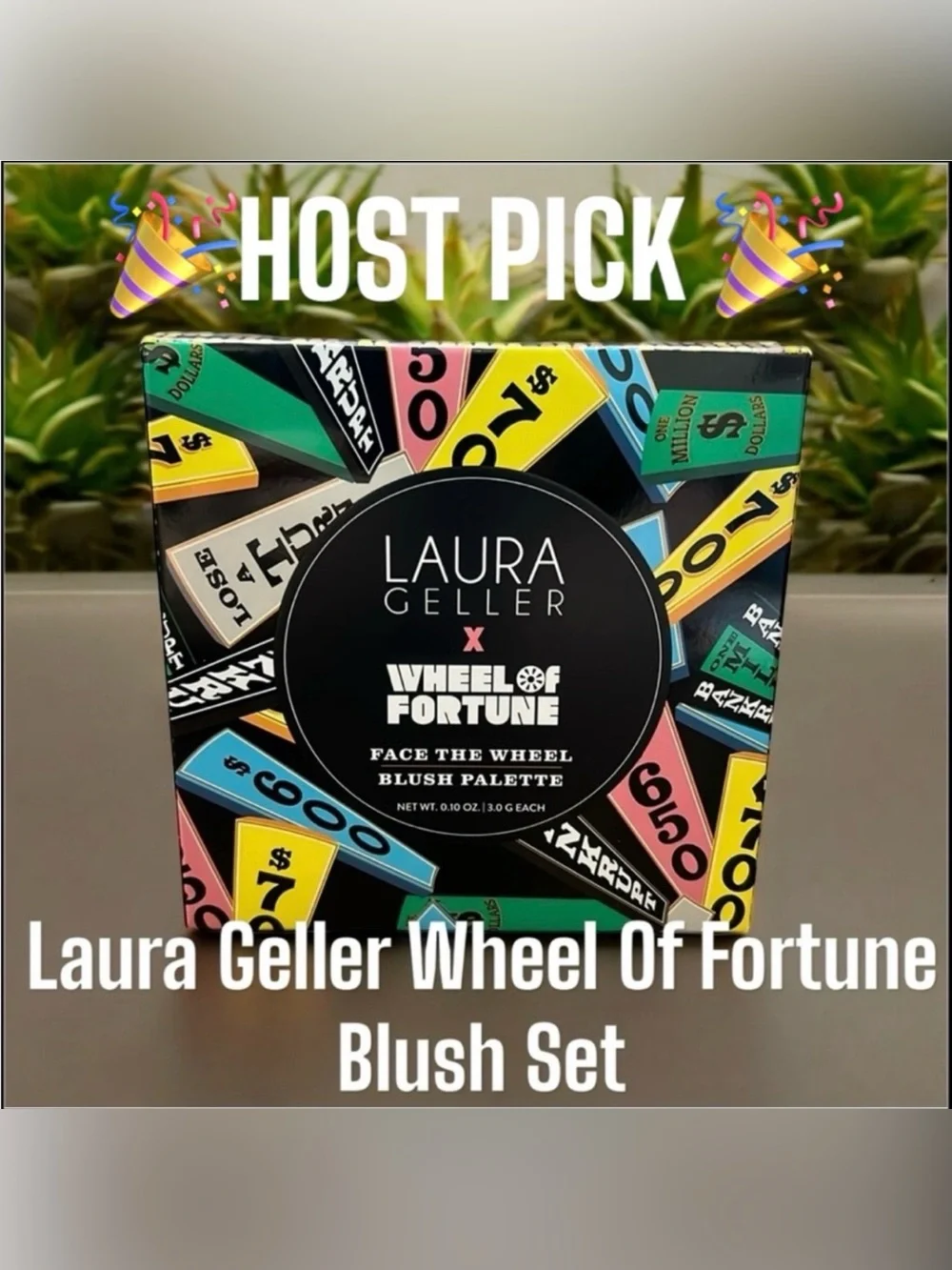 Laura Geller Wheel Of Fortune Face The Wheel Blush Palette NWT